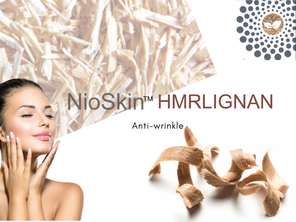 NioSkin HMRLIGNAN สารสกัดจากสนนอร์เวย์ อุดมด้วยลิกแนน(Lignans)ธรรมชาติ ต่อต้านอนุมูลอิสระ ผิวชุ่มชื้นสดใสและลดเลือนริ้วรอย