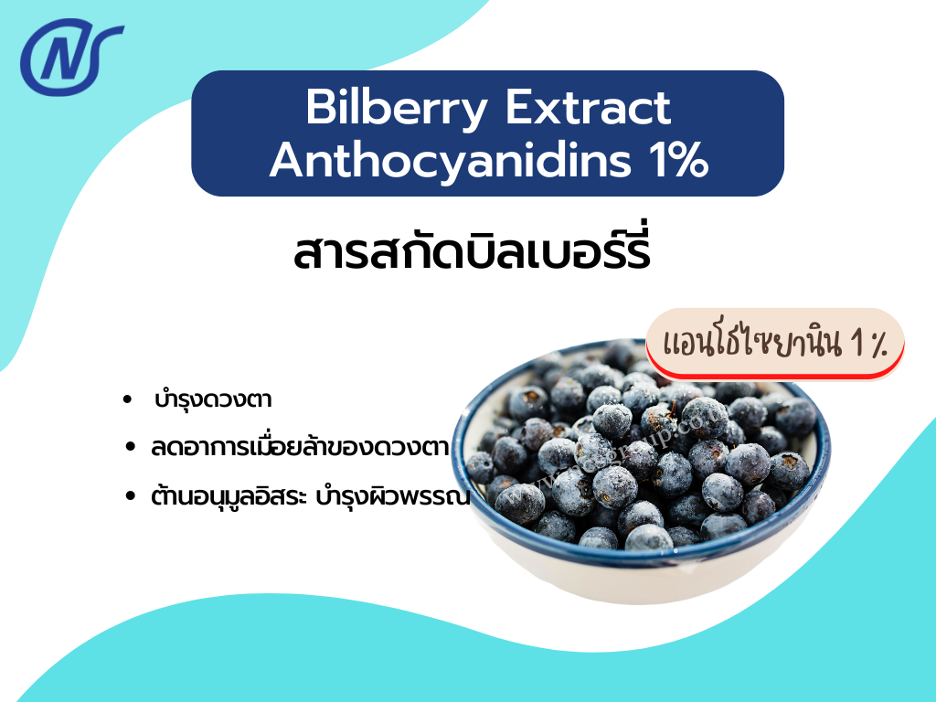 Bilberry Extract Anthocyanidins 1%